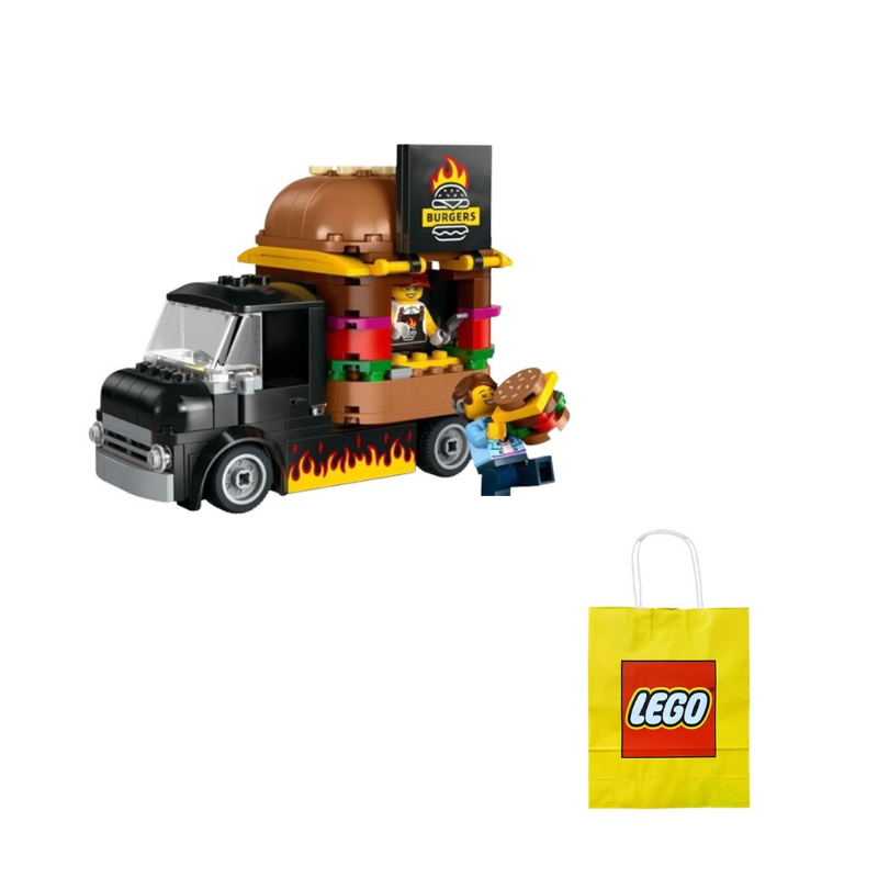 Конструктор LEGO City: "Грузовик с Бургерами" (60404) - Boxette Shop